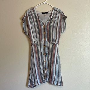 Boho Button Down Dress